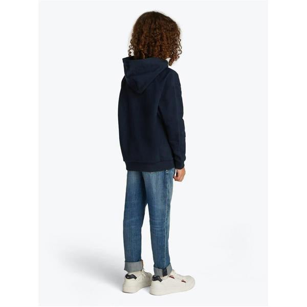Tommy Hilfiger Childrens/Kids Varsity Regular Hoodie - Navy - 