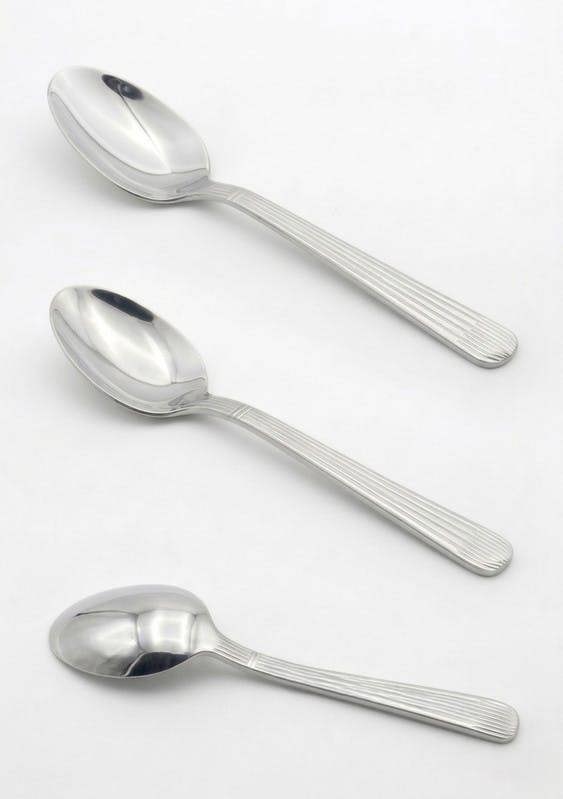 Glim Glam Cutlery Sets Stainless Steel 18/8 Catering Papyrus 12pc Set