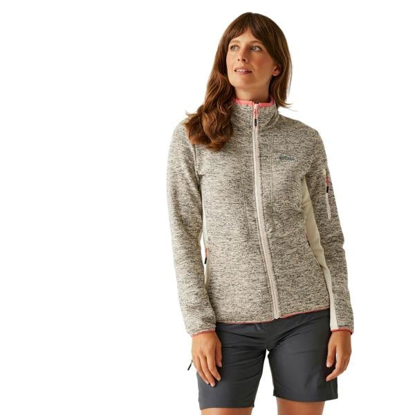 Regatta Womens/Ladies Ralina Fleece Jacket - Light Vanilla/Peach Bloom - 