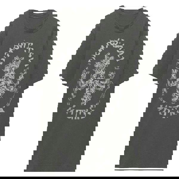 Stranger Things Womens/Ladies Demogorgon Hunter T-Shirt - Charcoal