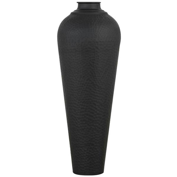 Hill Interiors Hammered Vase - Black