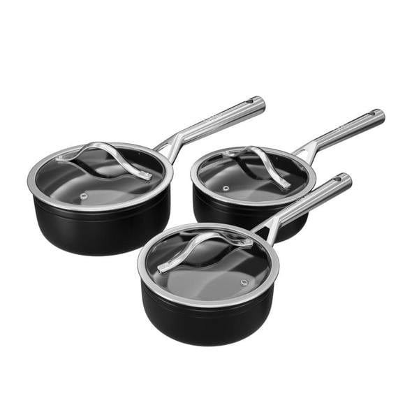 DMD Collective VITA - Non Stick Pan Set - Durable Stainless Steel Pans for Induction Stove Cooking