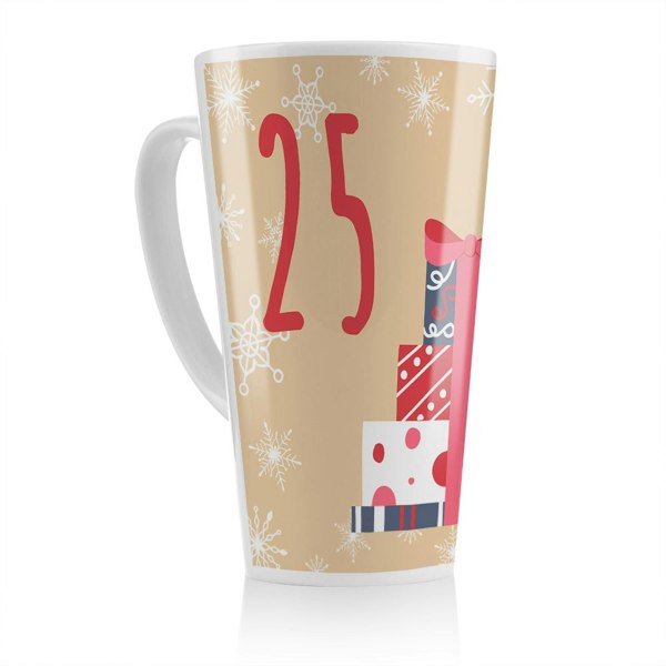 Benjamin Tate Design Advent Calendar 25 Days Of Christmas Dining Latte Mug