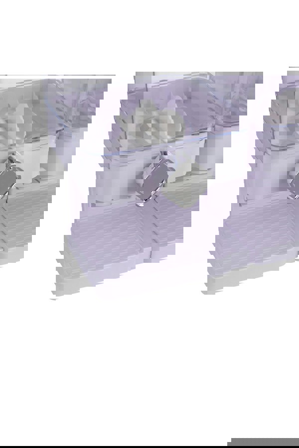 Living and Home Double Square Cereal Dispenser White