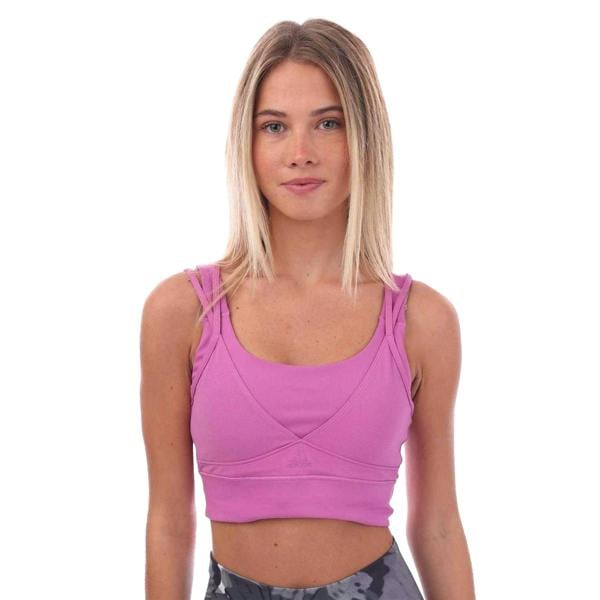 Adidas Womens/Ladies Powerimpact Sports Bra - Purple - 