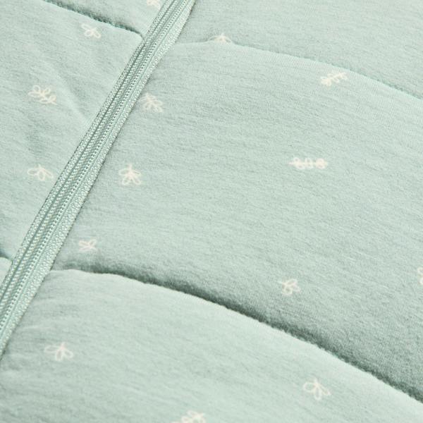 Organic Winter Cocoon Swaddle Sleeping Bag - Navy Blue Hedgehog - 2.5 TOG