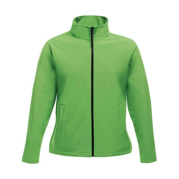 Regatta Womens/Ladies Ablaze Printable Soft Shell Jacket - Extreme Green/Black - 