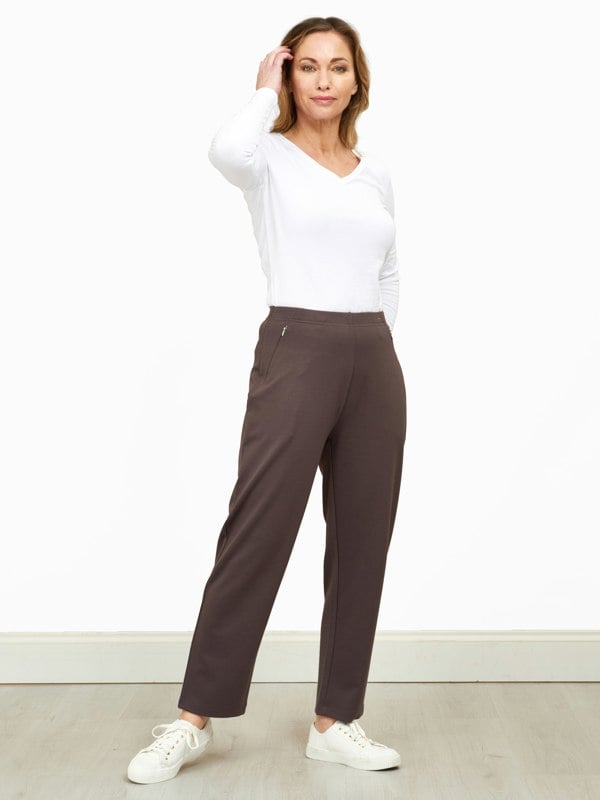 PennyPlain Joggers - Dark Latte