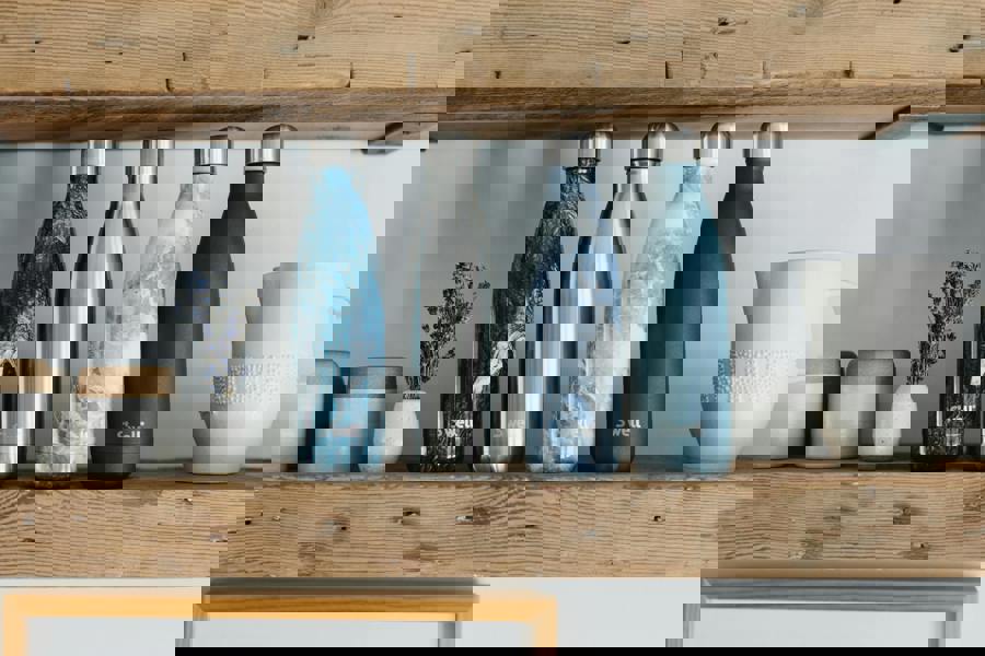 S'well Azurite Marble Bottle, 750ml