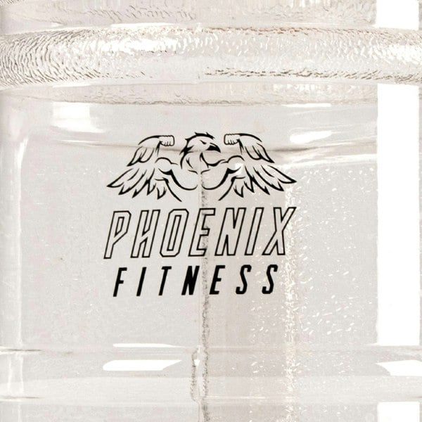 Phoenix Fitness 2L Drinks Hydration Water Bottle - Clear