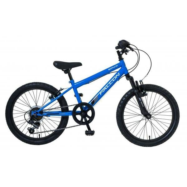 Falcon Samurai 20" Kids Boys Front Suspension Mountain Bike - Blue