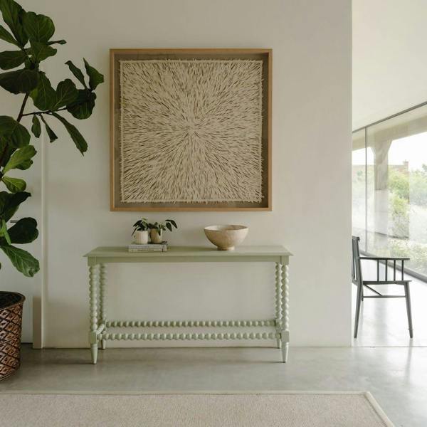 Cromwell Large Console table with Bobbin Design