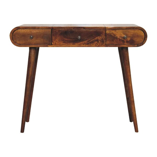 Wyld Haus Tha Ruea Chestnut Mirror Dressing Table