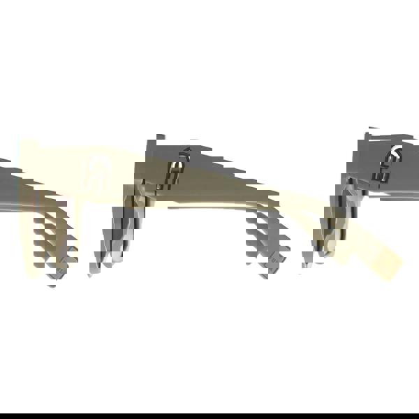 Furla Sunglasses SFU812 06Y1 Shiny Beige Cream Dark Brown Gradient