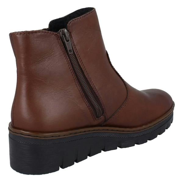 Rieker Ladies Rieker Fleece Lined Ankle Boots X9165
