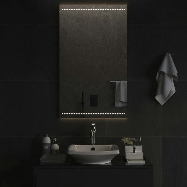 Berkfield LED Bathroom Mirror 60x100 cm