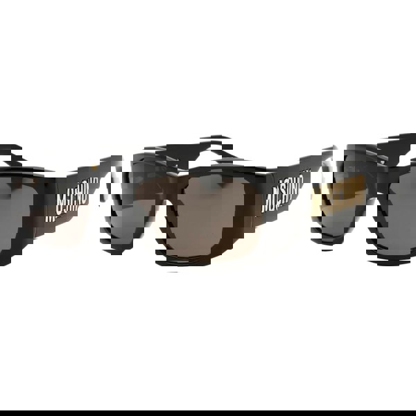 Moschino Brown Lens Black Sunglasses