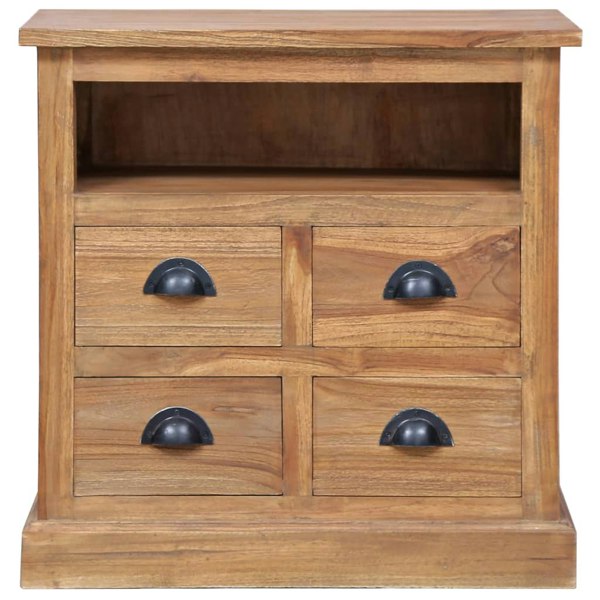 Berkfield Side Cabinet 60x30x60 cm Solid Teak