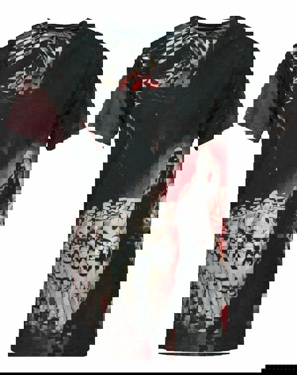 Star Wars Mens White Kylo Ren Short Sleeved T-Shirt