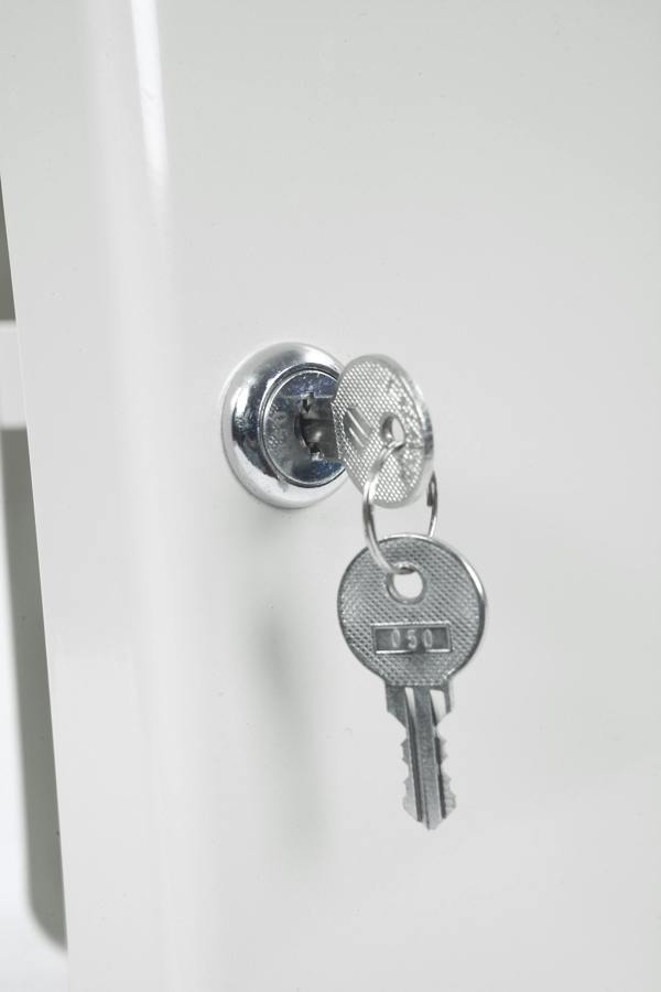 Phoenix Safe Phoenix 20 Hook Key Box KC0026K with Key Lock