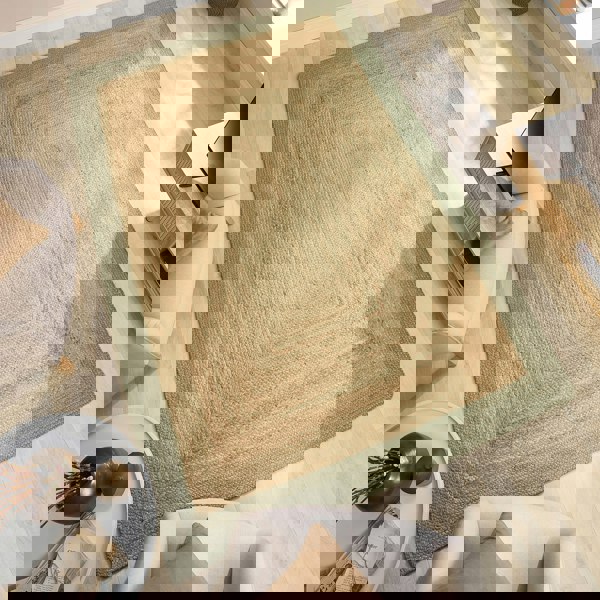 Origins Jute Border Sage Green