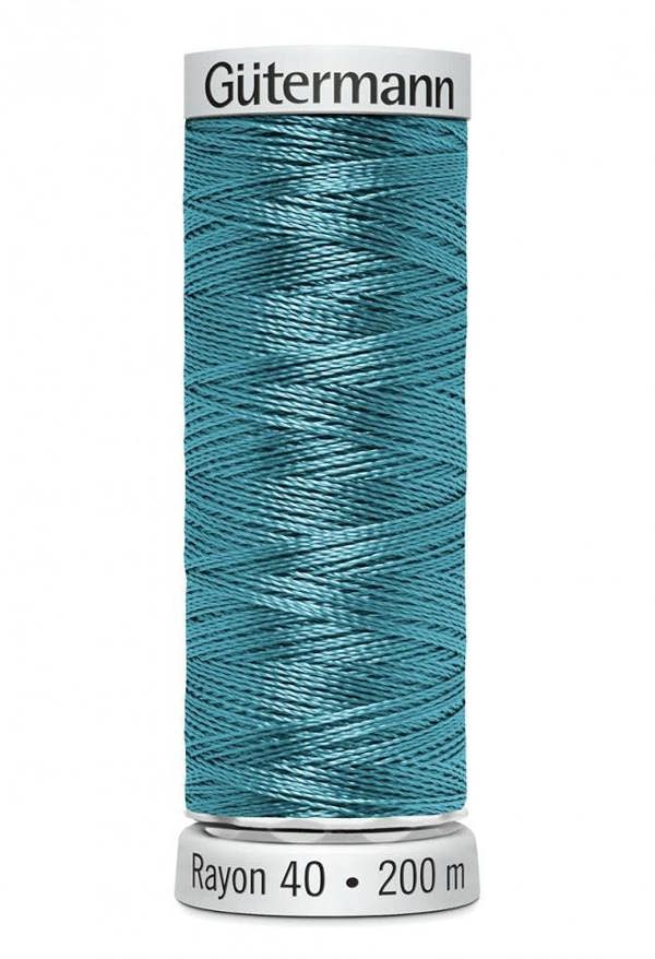 Gutermann No 40 Sulky Rayon Embroidery Thread 200m Rayon Thread Suitable For Embroidery