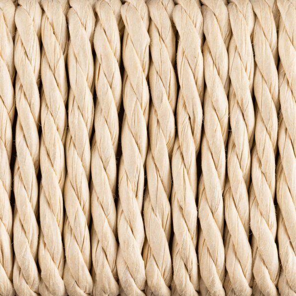 Wyld Haus Tilst Natural Weaved Stool Wooden Legs