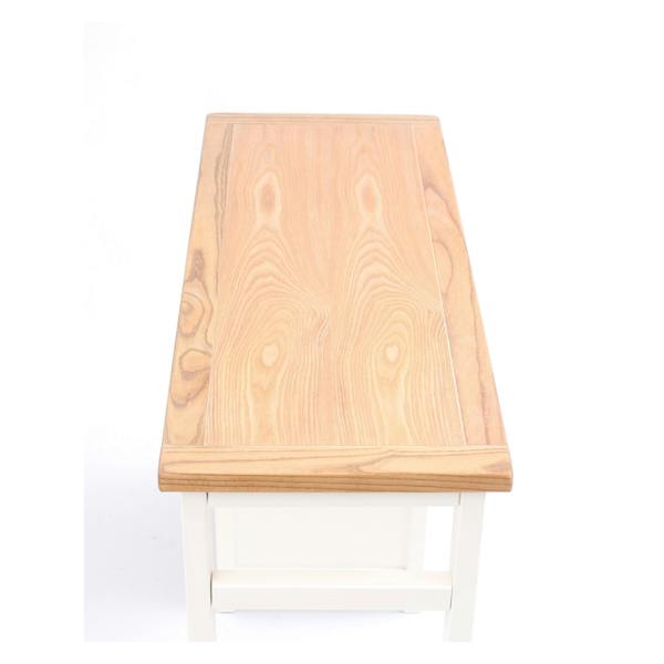 Cabinet Bits Tropea 3 Drawer Desk - Dressing Table Brass Drop Handle