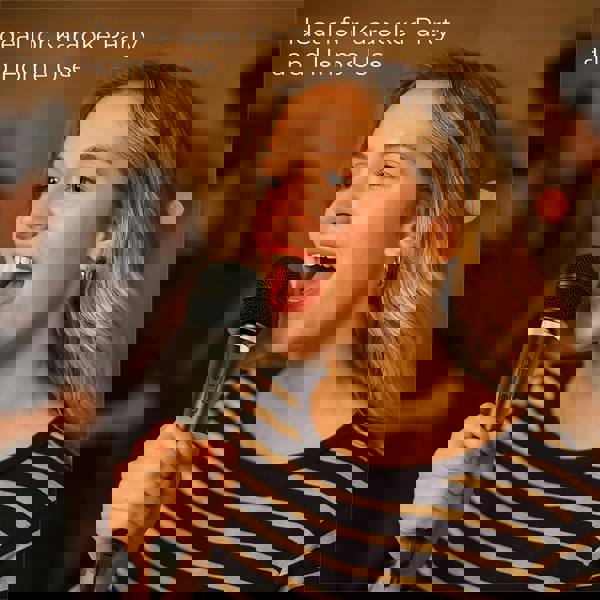 St Helens Mr Entertainer Dynamic Handheld Karaoke Microphone With Lead 600 Ohm Black