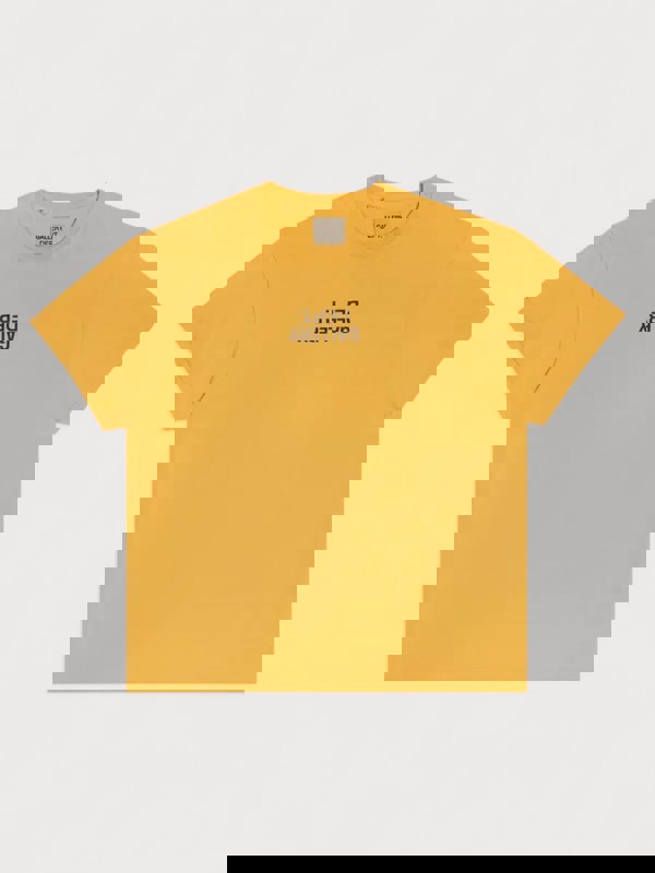 Gallery Dept. Fucked Up Logo Tee Gold - Supplied FashionGallery Dept.