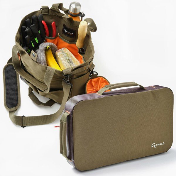 Genus Gardenwear Caddy Bag and Kneeler Bundle
