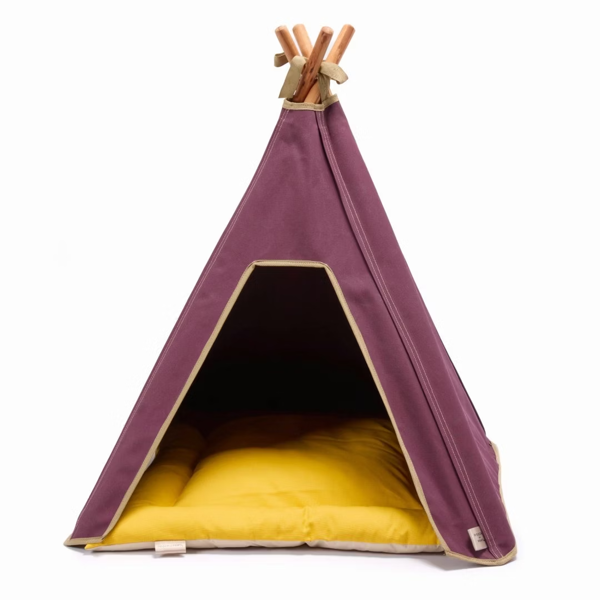 Pooch and Paws Teepee & Dog Mat Combination Set