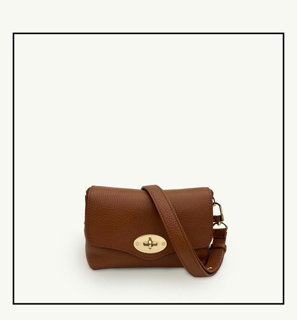 Apatchy London The Maddie Leather Bag - Tan