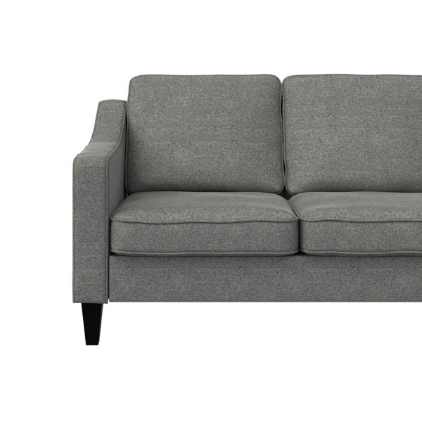 Dorel Home Brighton Sectional 3-Seater Sofa Grey