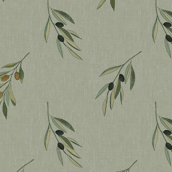 Sophie Allport Olive Branch Greenhouse Wallpaper