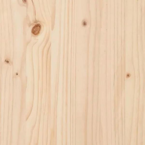 Berkfield Monitor Stand (52-101)x22x14 cm Solid Wood Pine