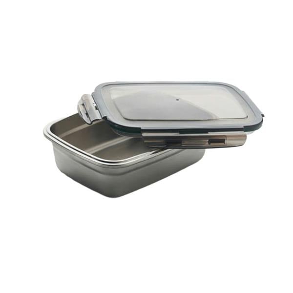 MidOcean Lox 850ml Lunch Box - Transparent Grey - 