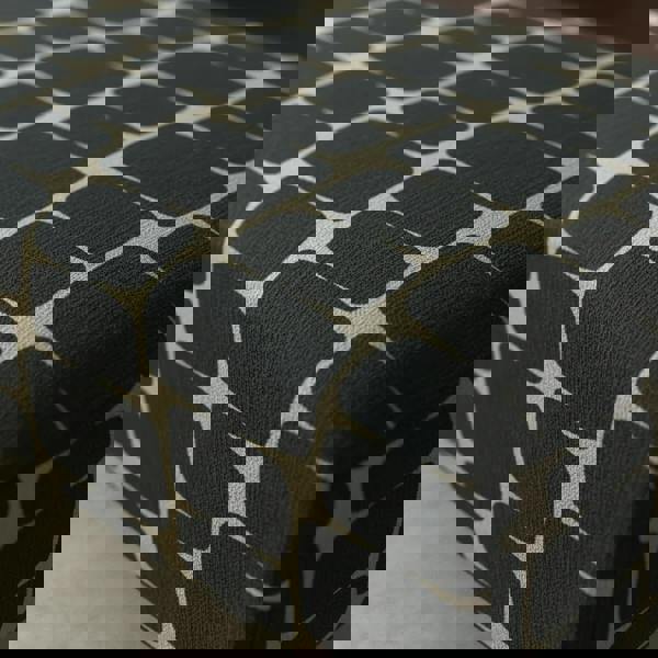 Premium stitched lid storage ottoman footrest for stylish UK interiors