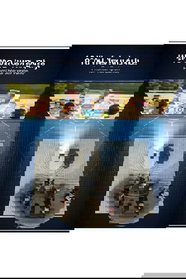 Living and Home 80" 3D 4K HD Indoor 4:3 Portable Projector Screen