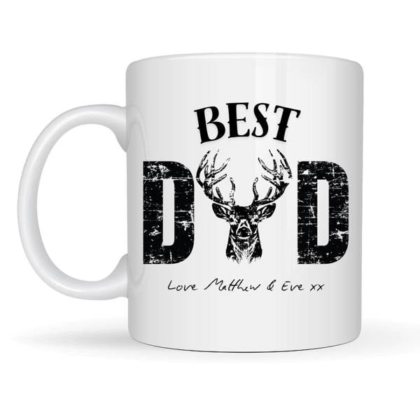 Aye Do Gifts Best Dad Stag Mug Gift | Dad Father's Day Gift