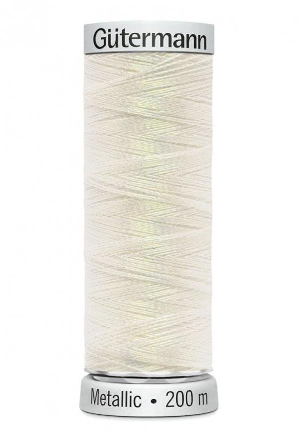 Gutermann Sulky Metallic Embroidery Thread 200m Polyamide, Polyester Thread Suitable For Embroidery