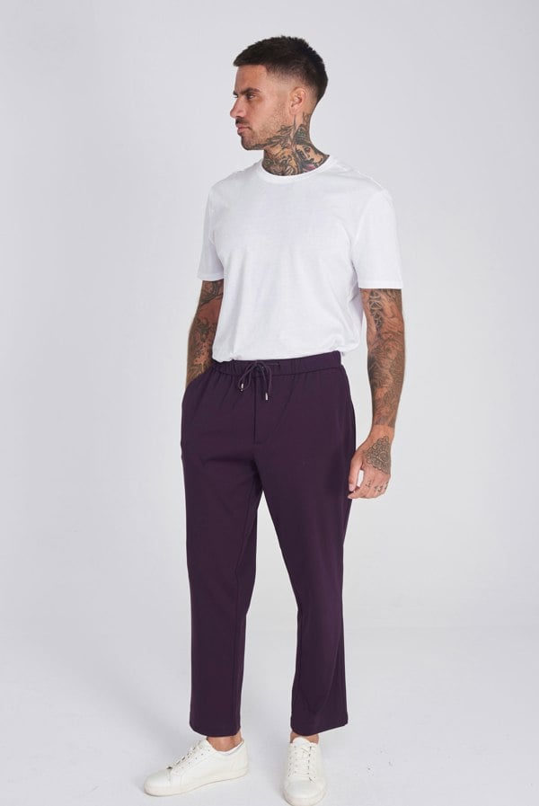 Harry Brown London Pamplona Harry Brown Trouser in Purple