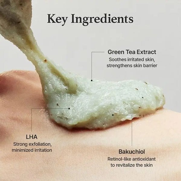 ARENCIA Green Tea LHA Deep Pore Rice Cake Cleanser 150g