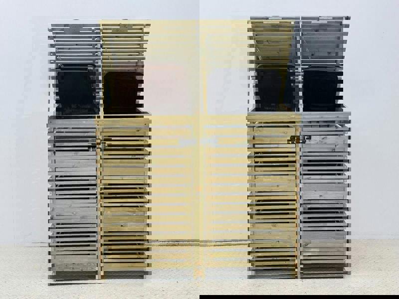 Arbor Garden Solutions Binhaven Slatted Wheelie Bin Storage Unit