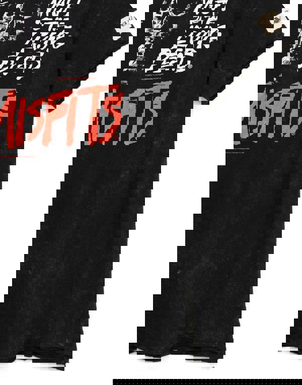 Misfits Mens Black Album Artwork Short Sleeved T-Shirt