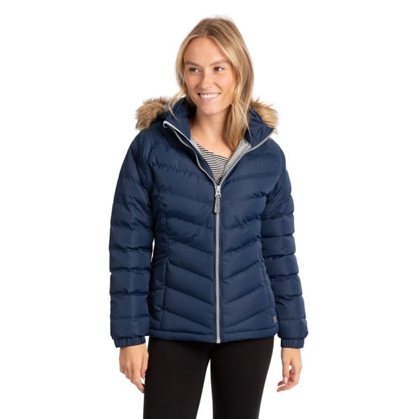 Trespass Women's Nadina Waterproof Padded Jacket - Navy