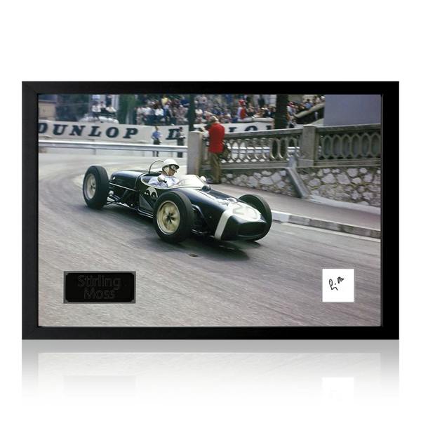Stirling Moss Monaco Lotus Iconic Frame