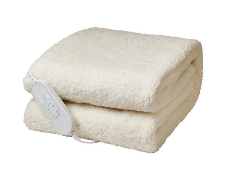 Morphy Richards 600020 EverCosy Single Premium Fleece Heated Electric Under Blanket with Free Gift RRP £5