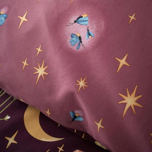 Enchanted Twilight Plum Duvet Cover Set