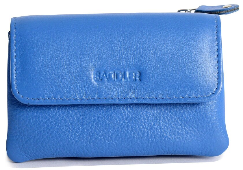 SADDLER Spacious Leather Purse "Lily" – Handmade by Saddler | RFID Protected & Gift Boxed | Triple Gusset Design for Cards, Coins & Keys